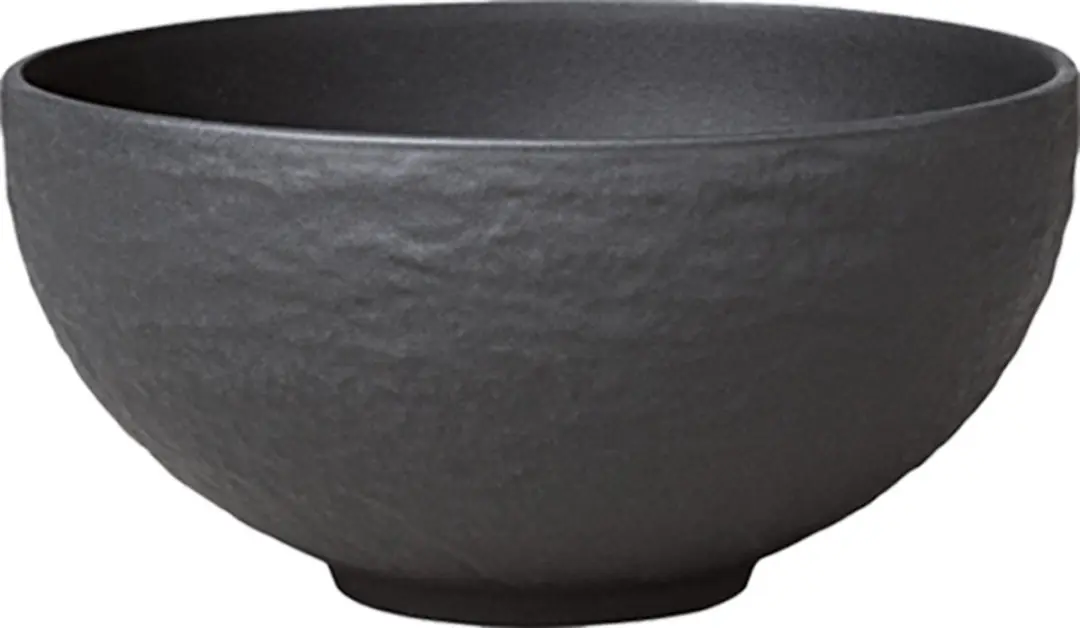 Villeroy & Boch Manufacture Rock Soepkommen - 4 Stuks - Zwart