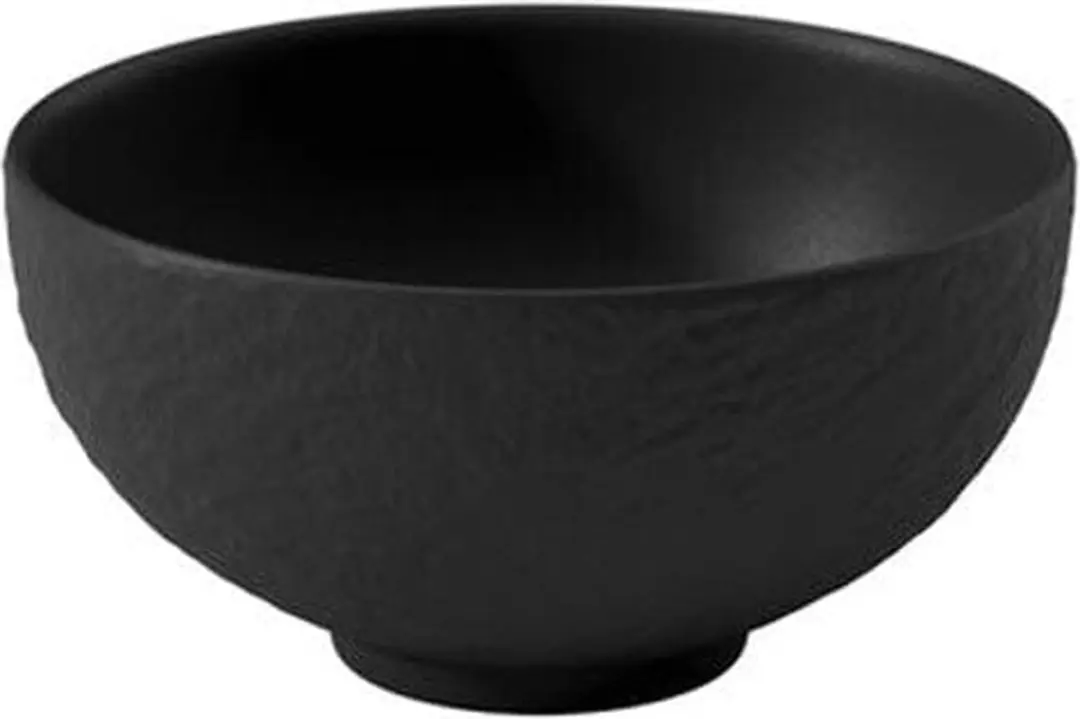Villeroy & Boch Manufacture Rock Soepkommen - 4 Stuks - Zwart