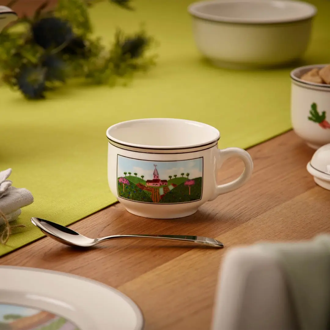 Villeroy & Boch Naif 250ml Thee- en onderzetterset - 6 Stuks