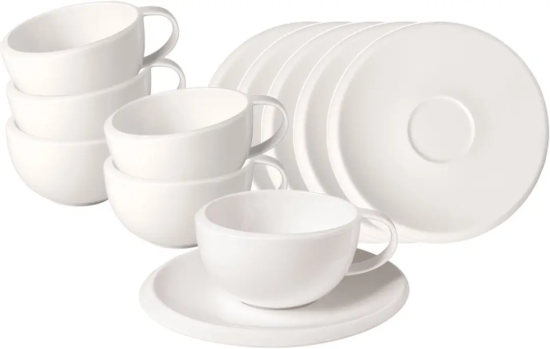 Villeroy & Boch NewMoon Koffietassen Set 12 Stuks