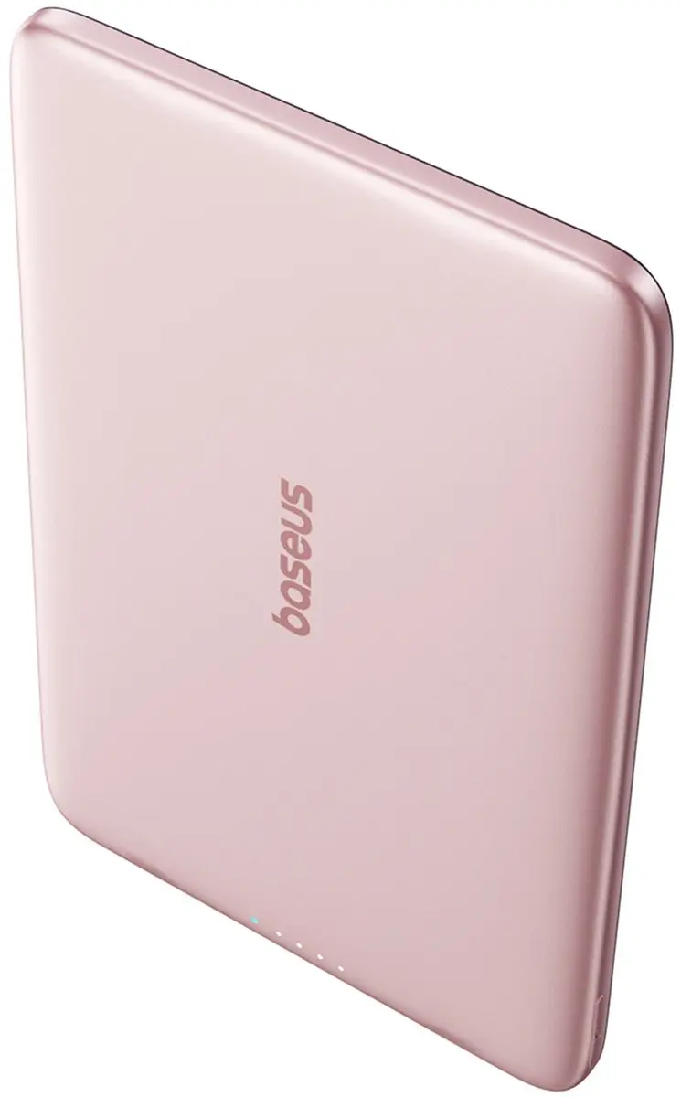 Baseus PicoGo AM41 Powerbank 5000mAh - USB-C MagSafe Roze