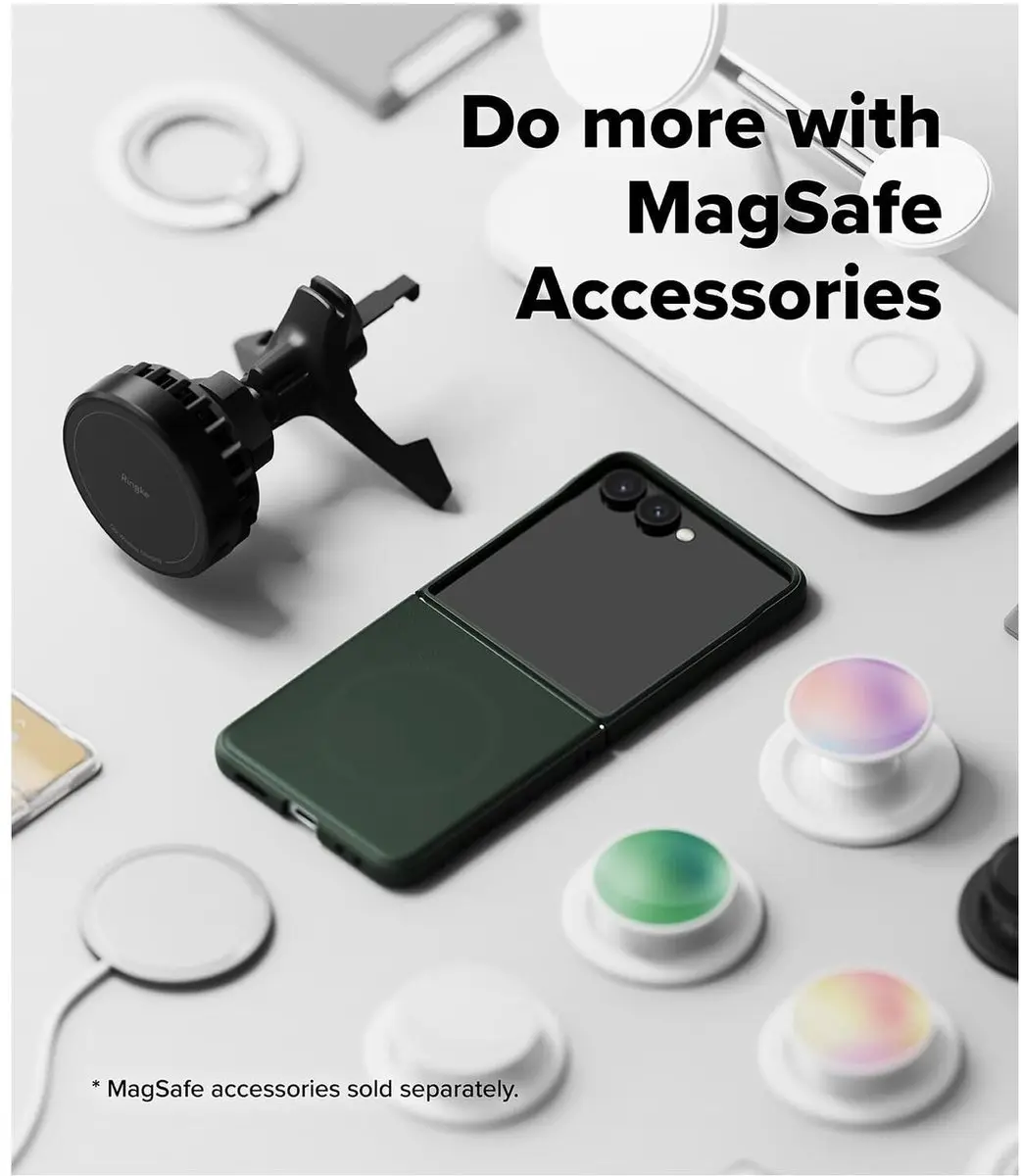 Ringke Onyx Magnetic Hoesje Groen - Samsung Galaxy Z Flip 7