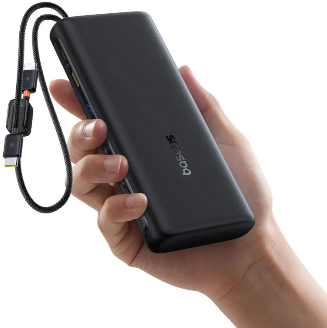 Baseus EnerFill FC41 Powerbank 20000mAh 100W - Zwart