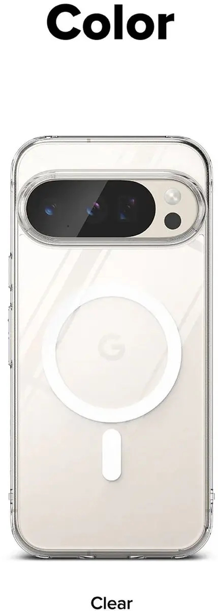 Ringke Fusion Magnetic Hoesje Google Pixel 10 Pro XL - Transparant