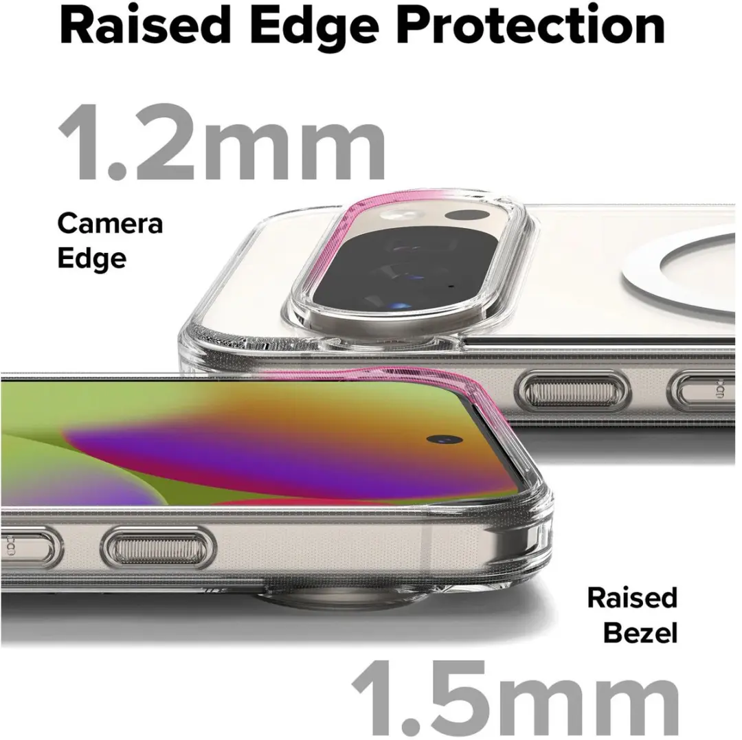 Ringke Fusion Magnetic Hoesje Google Pixel 10 Pro XL - Transparant