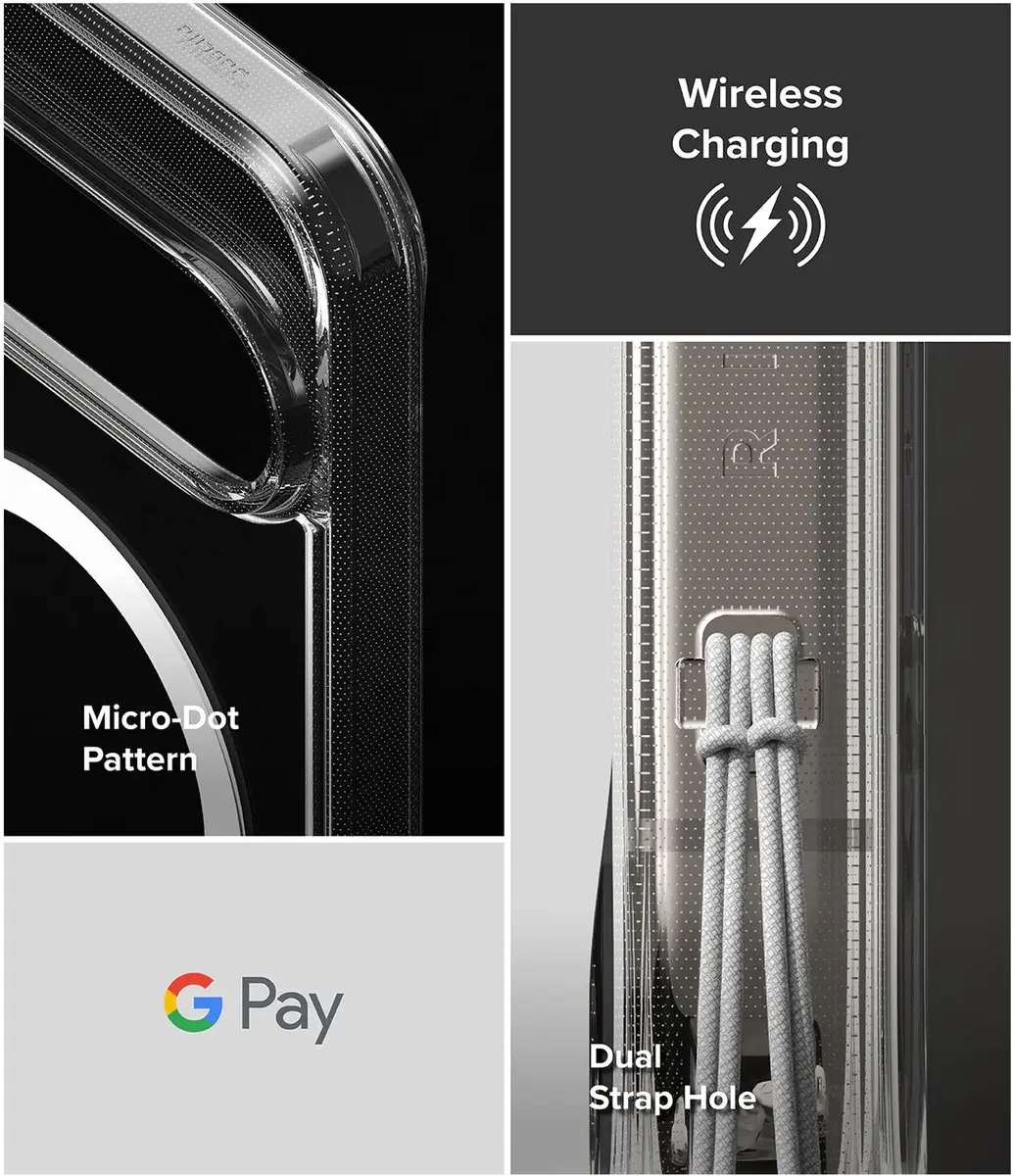 Ringke Fusion Magnetic Hoesje Google Pixel 10 Pro XL - Transparant