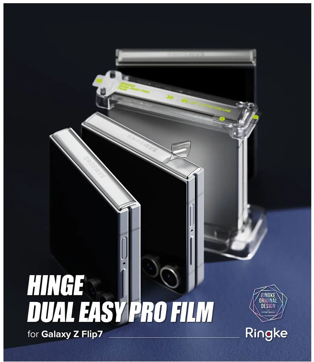 Ringke Hinge Dual Easy Pro Hinge Protector - Samsung Galaxy Z Flip 7 - 2 Stuks