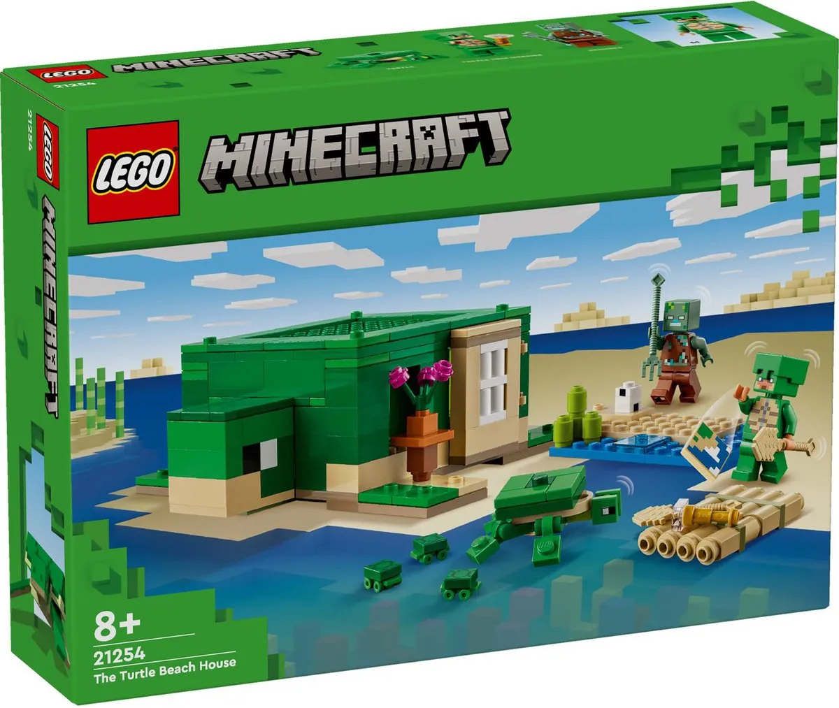 LEGO Minecraft Schildpadstrandhuis 21254