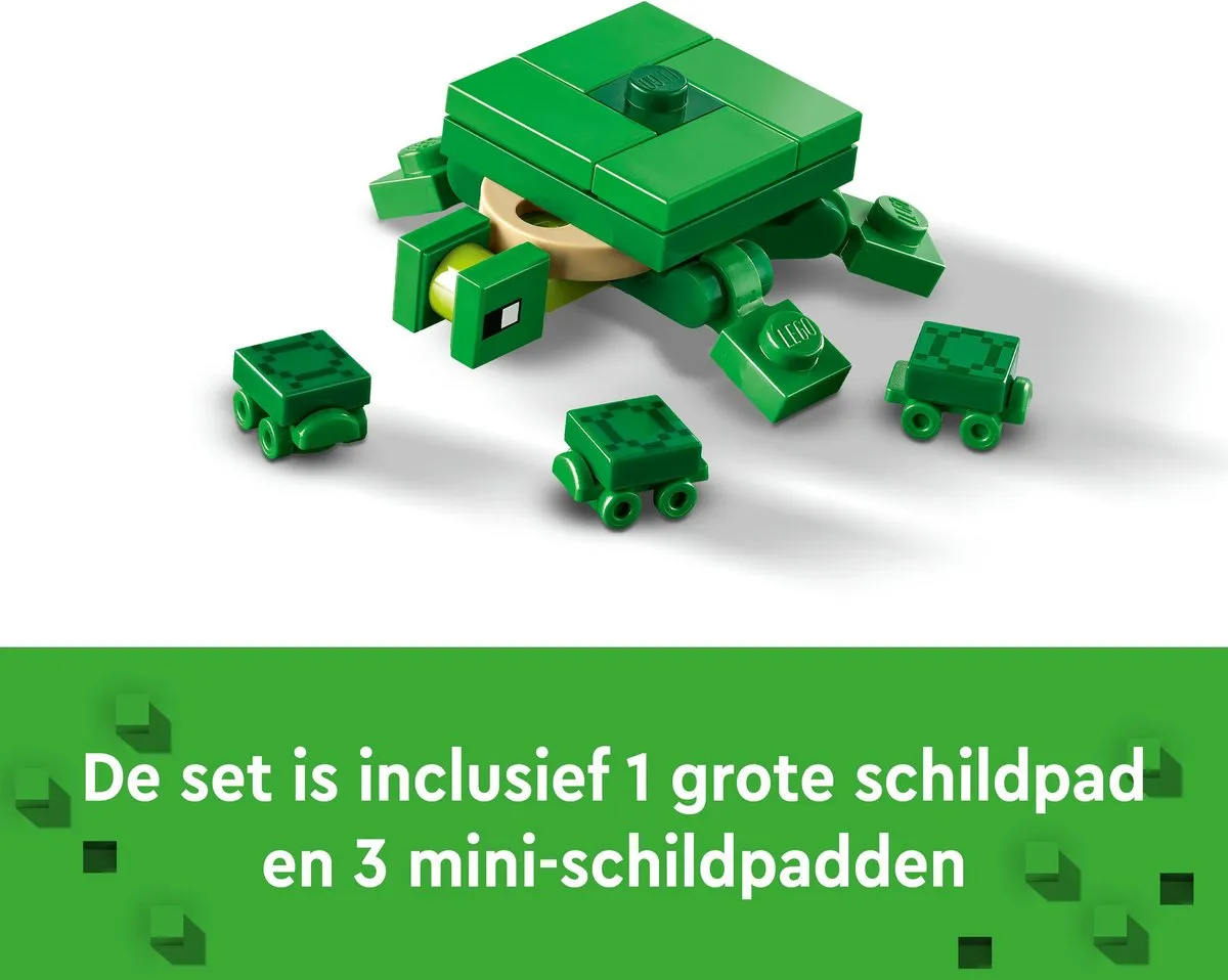 LEGO Minecraft Schildpadstrandhuis 21254 - 234 Stenen
