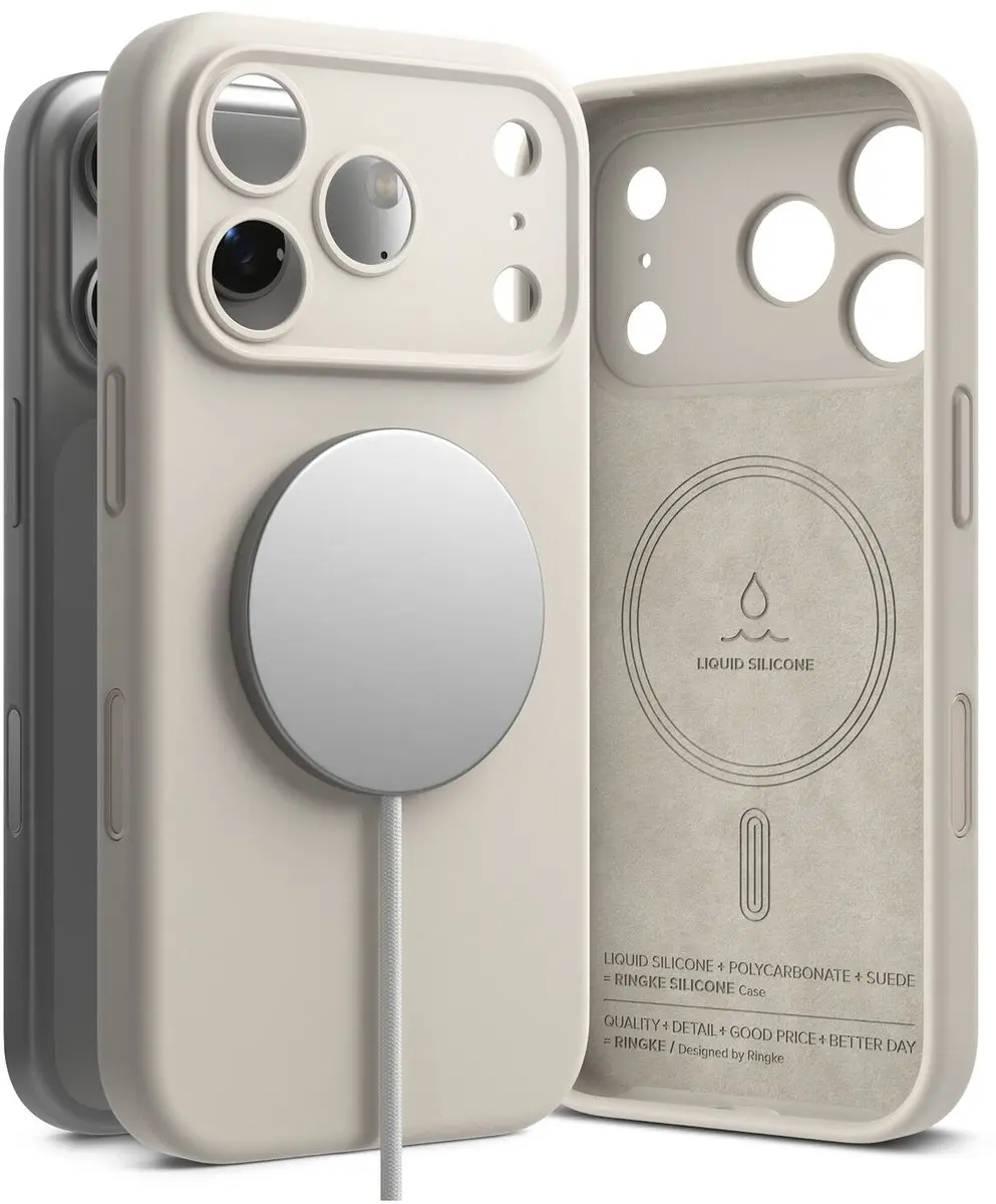 Ringke Silicone MagSafe Hoesje iPhone 17 Pro Max