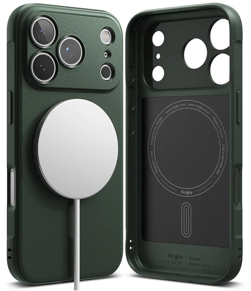 Ringke Onyx Magnetic Hoesje iPhone 17 Pro - Groen