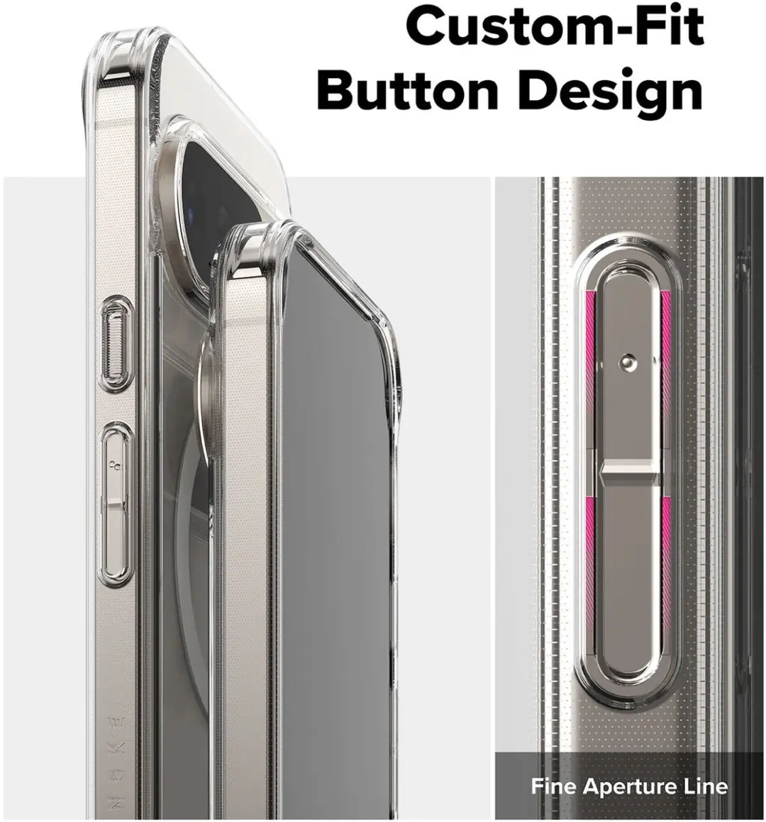 Ringke Fusion Magnetic Hoesje Google Pixel 10/10 Pro - Transparant