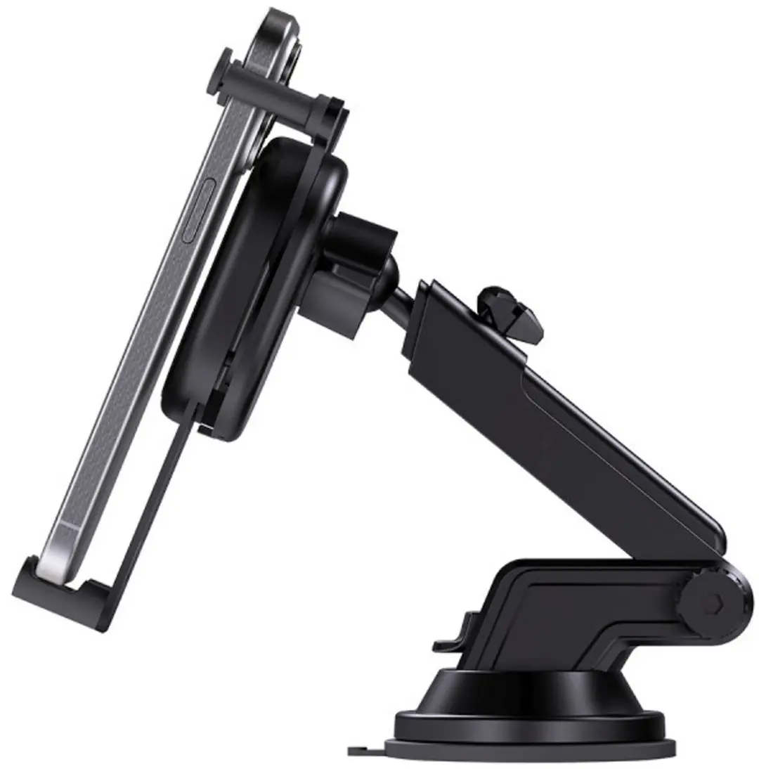 Baseus Stable Auto Telefoonhouder 15W - Inductief - Zwart - afbeelding 6 van 6
