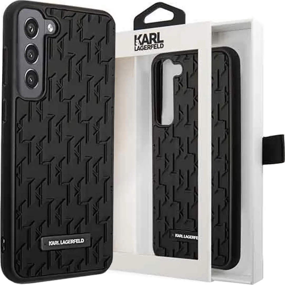 Karl Lagerfeld Backcase Hoesje Samsung Galaxy S23 - Effen Zwart