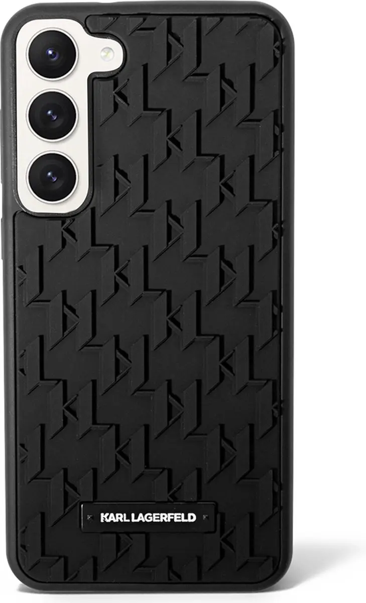 Karl Lagerfeld Backcase Hoesje Samsung Galaxy S23 - Effen Zwart