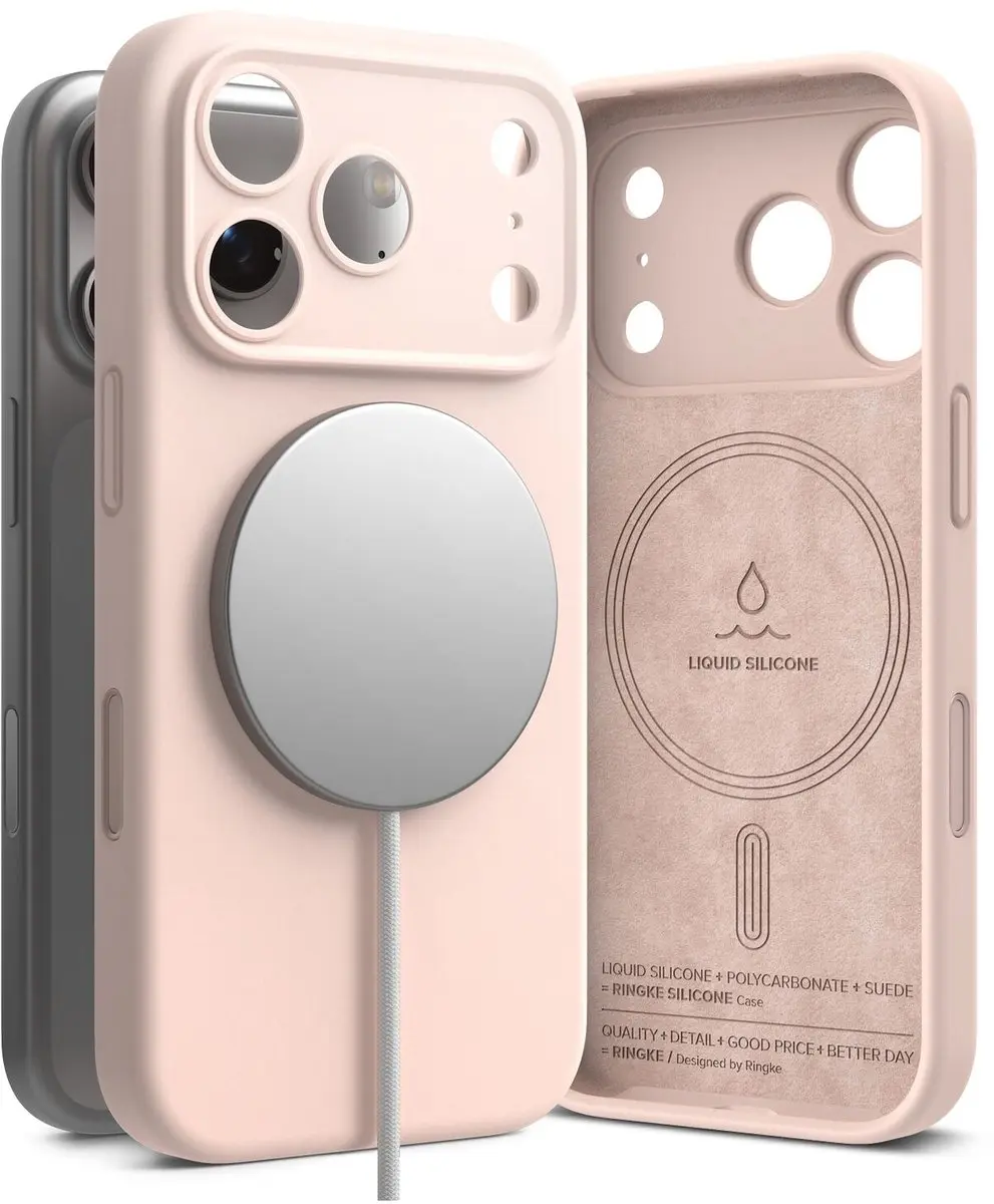 Ringke Silicone MagSafe Hoesje iPhone 17 Pro