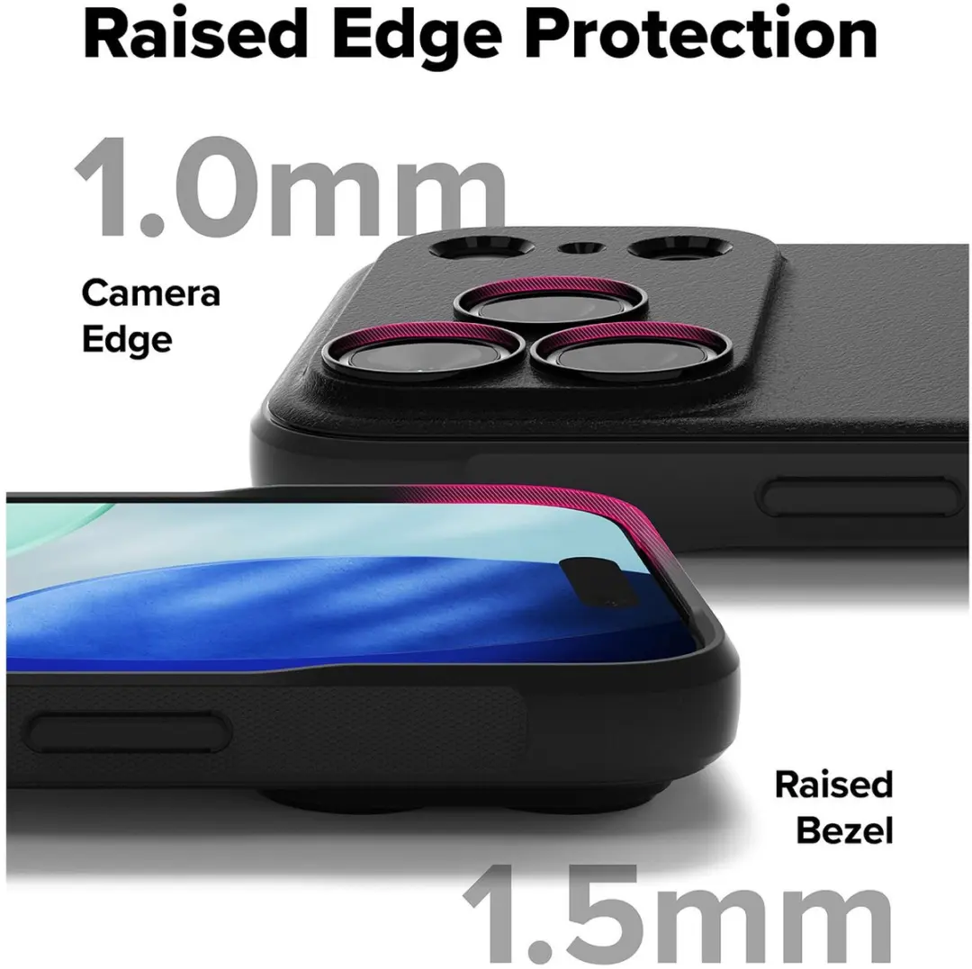 Ringke Onyx Magnetic Hoesje iPhone 17 Pro - MagSafe - Zwart