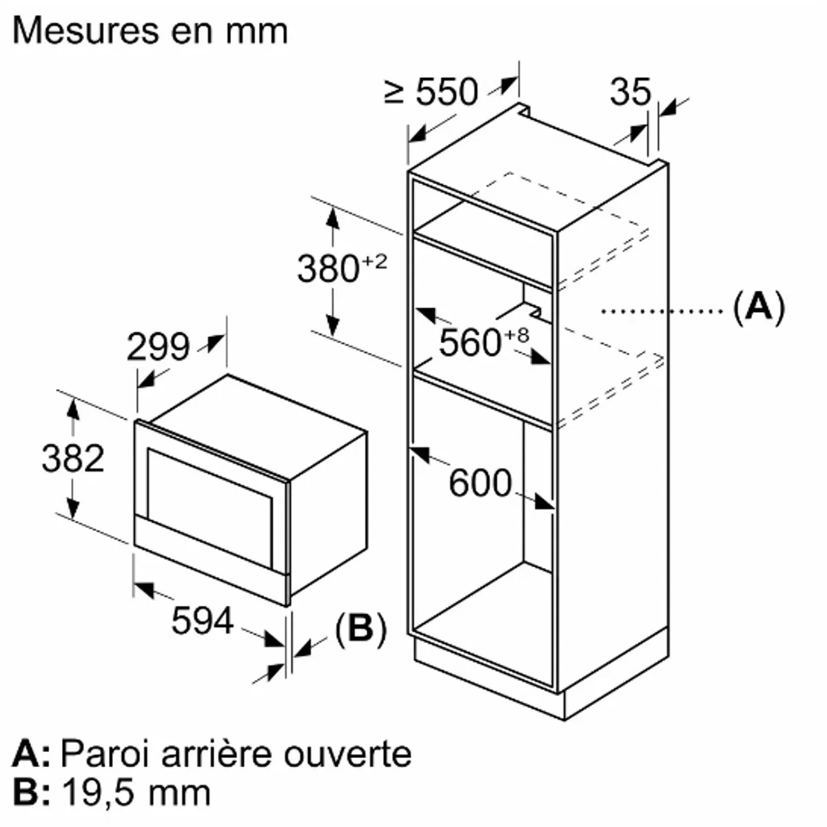 Siemens iQ700 BF722L1B1 Inbouwmagnetron 900W - Zwart - afbeelding 6 van 6