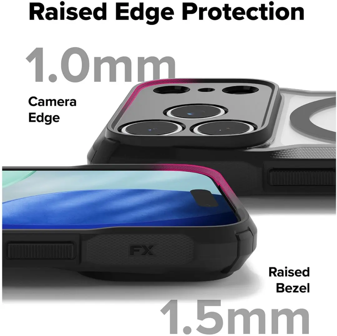 Ringke Fusion X MagSafe Hoesje iPhone 17 Pro - Zwart