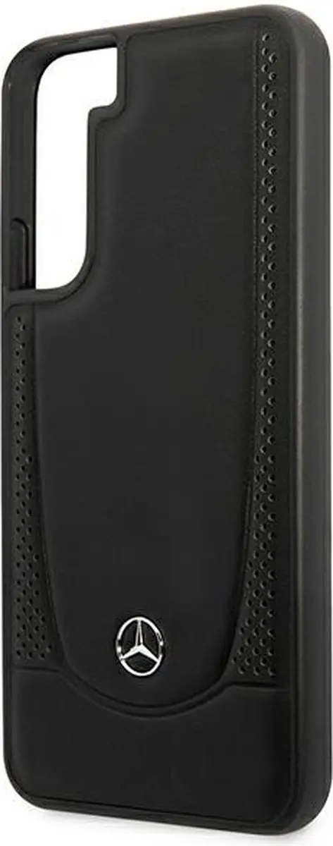 Mercedes MEHCS22MARMBK Leder Urban Line Hoesje - Zwart