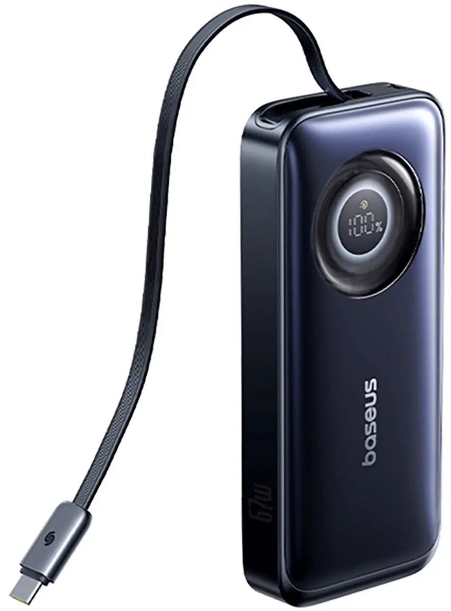 Baseus EnerCore CR11 Powerbank 20000mAh 67W - Zwart