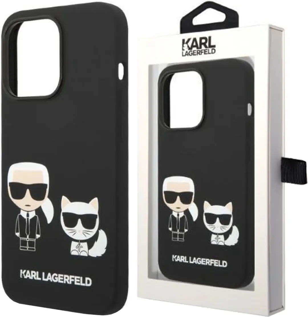 Karl Lagerfeld KLHMP14XSSKCK iPhone 14 Pro Max Hoesje