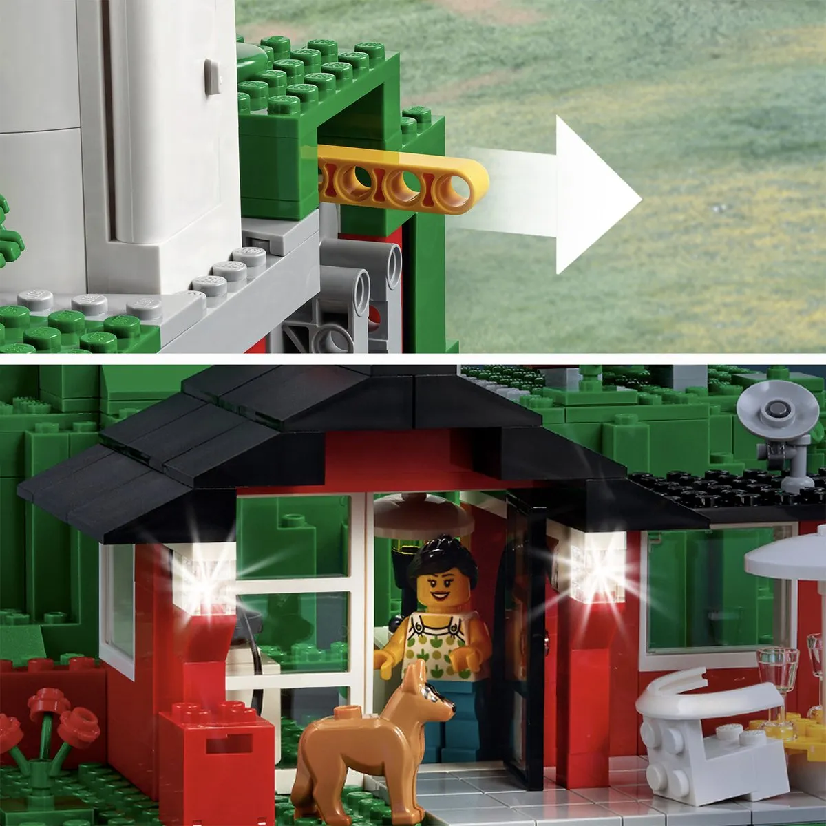 LEGO Creator Expert Vestas Windmolen 826 Stukken - 3 Minifiguren - afbeelding 6 van 6