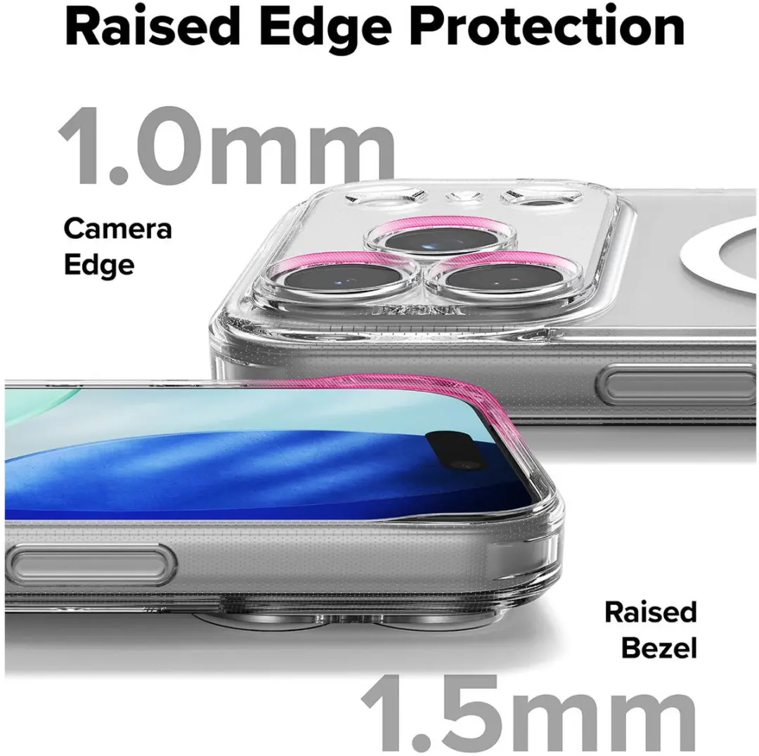 Ringke Fusion Magnetic Hoesje iPhone 17 Pro Max - Matte Transparant