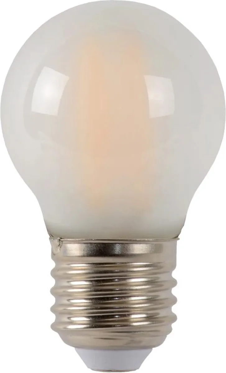 Lucide G45 LED Filamentlamp E27 4W 2700K - Mat - afbeelding 6 van 6
