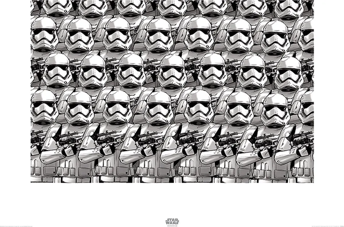 Star Wars Stormtrooper Pencil Poster 60x80cm