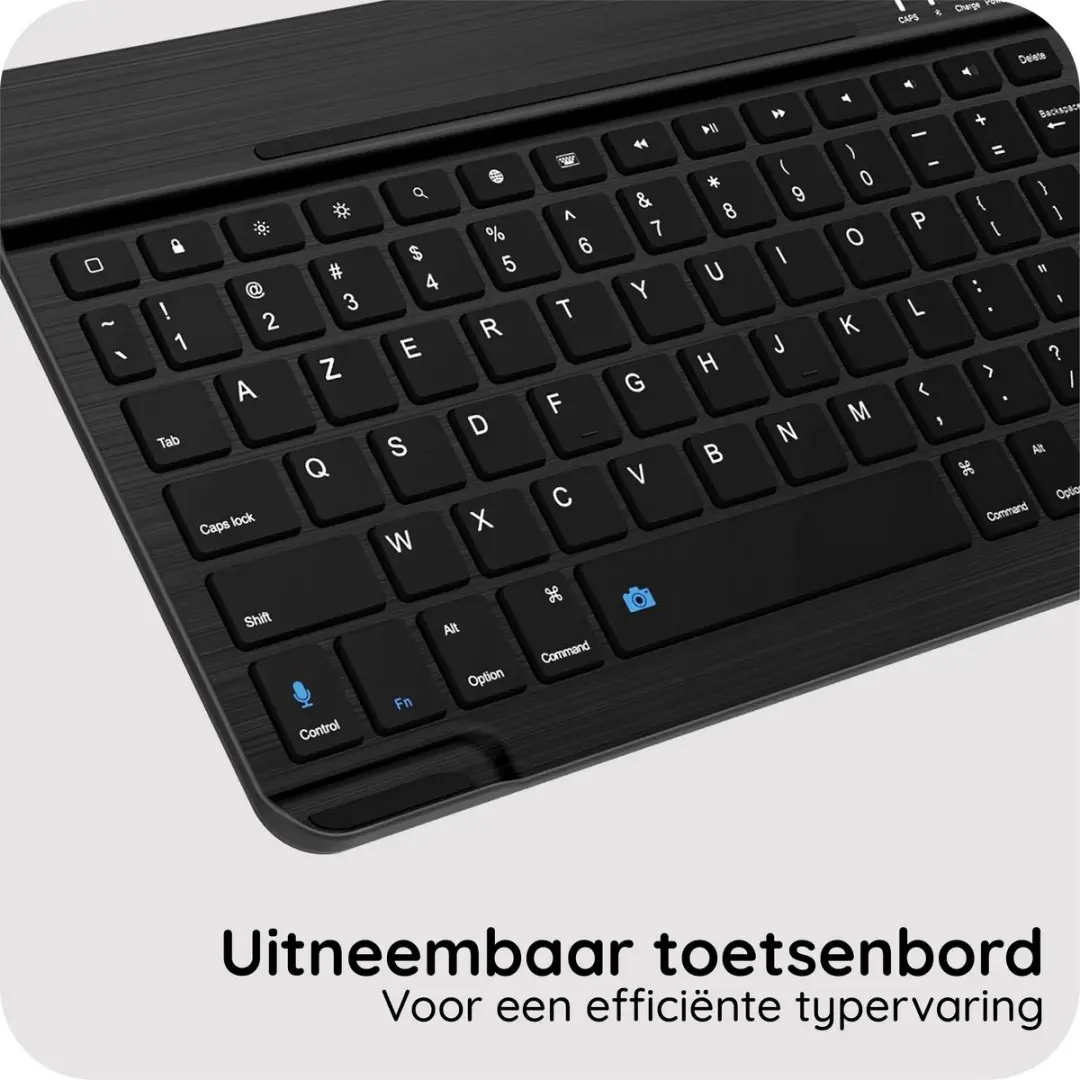 Just in Case 8451101 Tablethoes met Toetsenbord - iPad Air 13" - AZERTY - Zwart