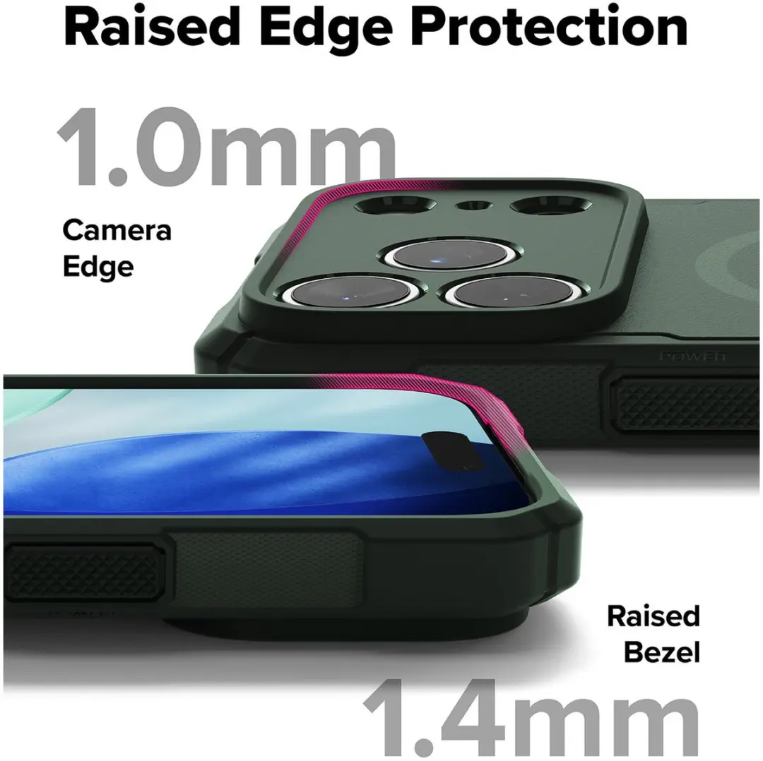 Ringke Rugged Gear Magnetic Hoesje iPhone 17 Pro Max - Groen