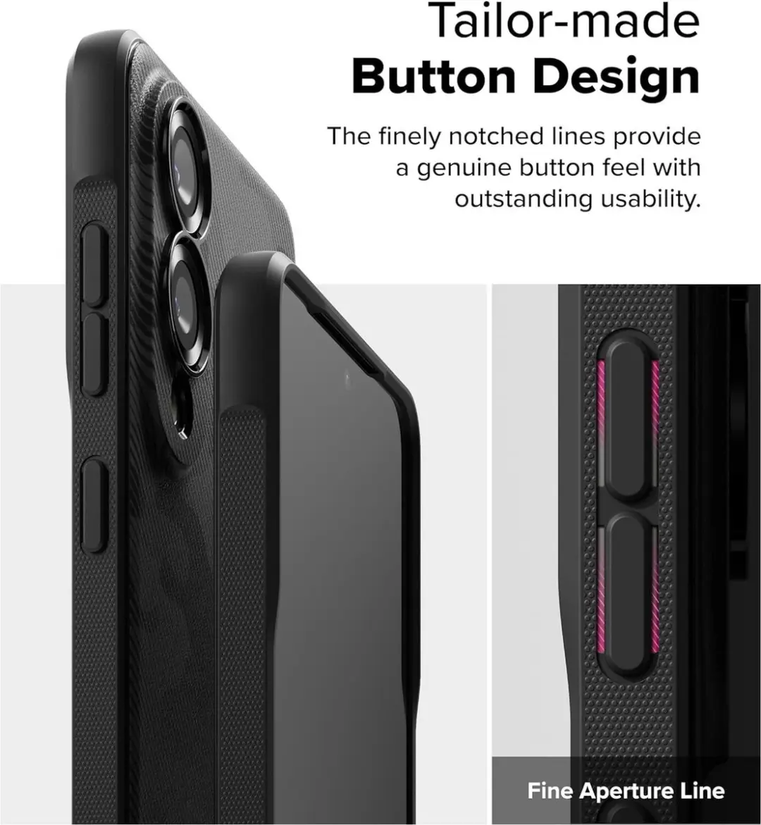 Ringke Onyx Hoesje Samsung Galaxy S25 Edge - Camo Zwart