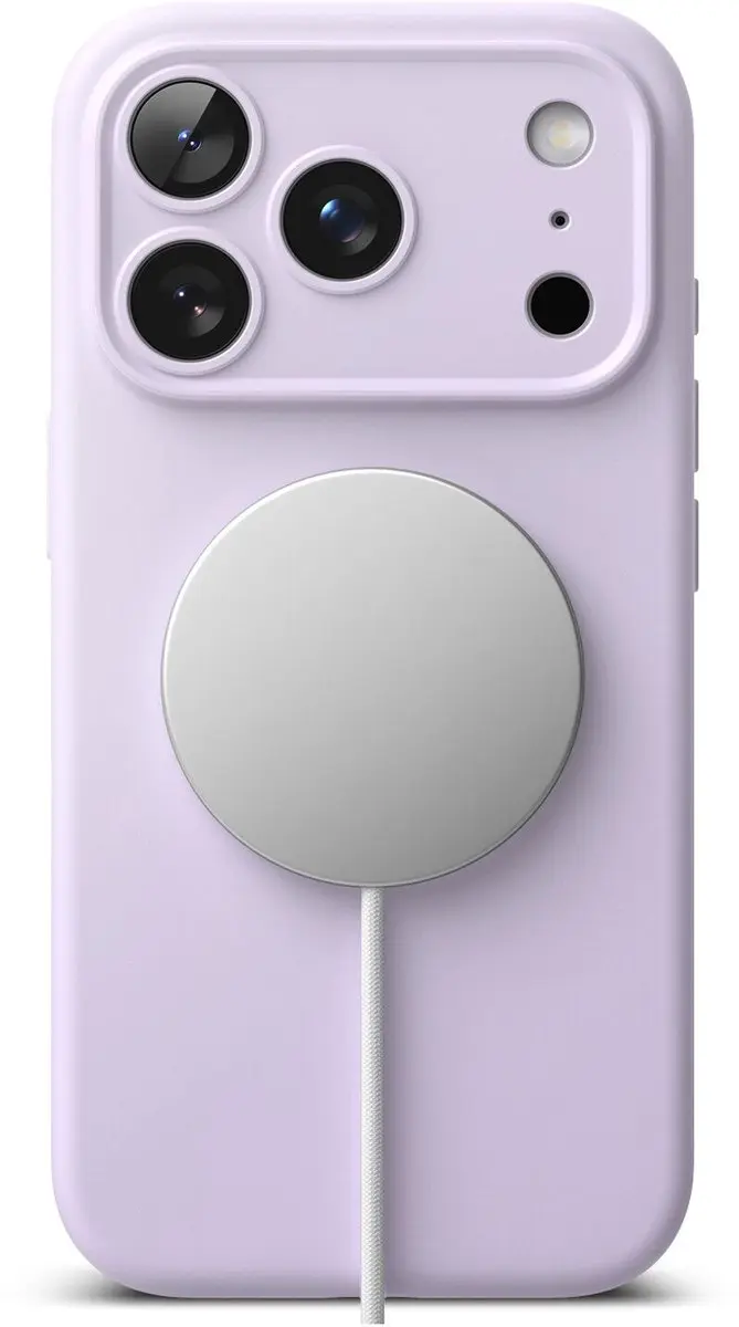 Ringke Silicone MagSafe Hoesje iPhone 17 Pro Max - Paars
