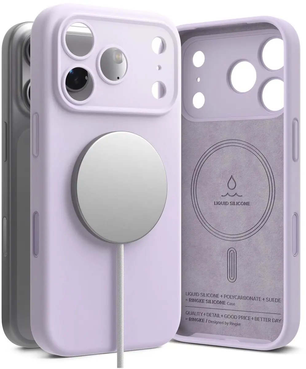 Ringke Silicone MagSafe Hoesje iPhone 17 Pro Max