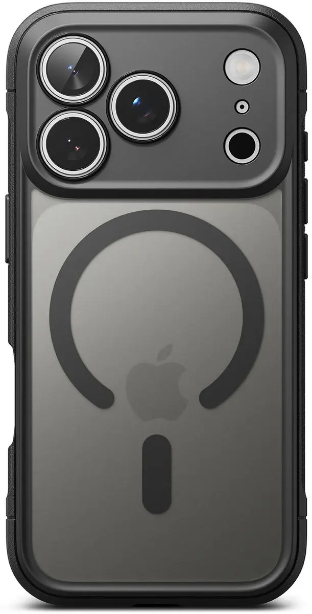 Ringke Fusion Bold Magnetic Hoesje iPhone 17 Pro - Matte Zwart - afbeelding 6 van 6