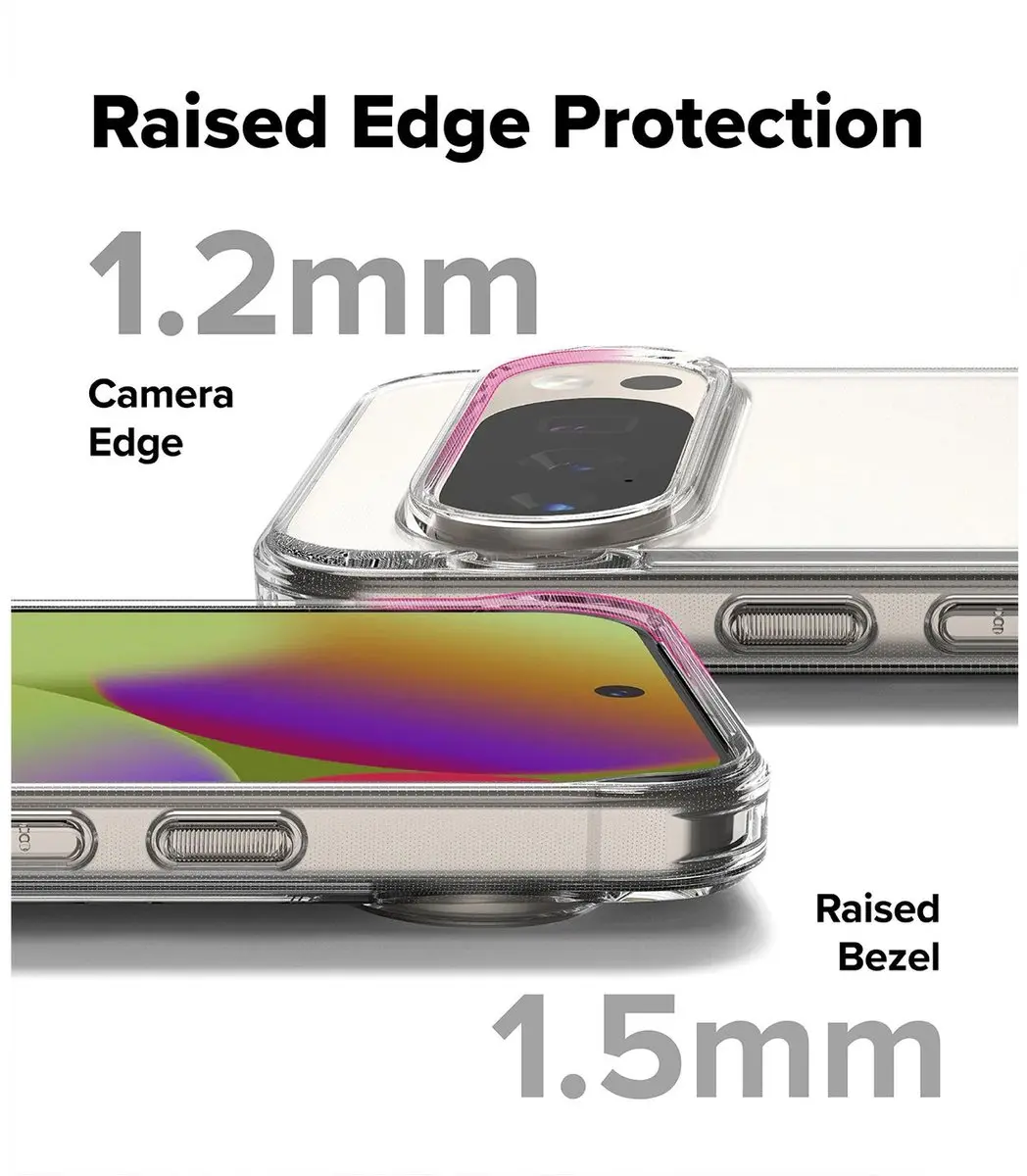 Ringke Fusion Hoesje Google Pixel 10/10 Pro - Antikrascoating - Matte Transparant
