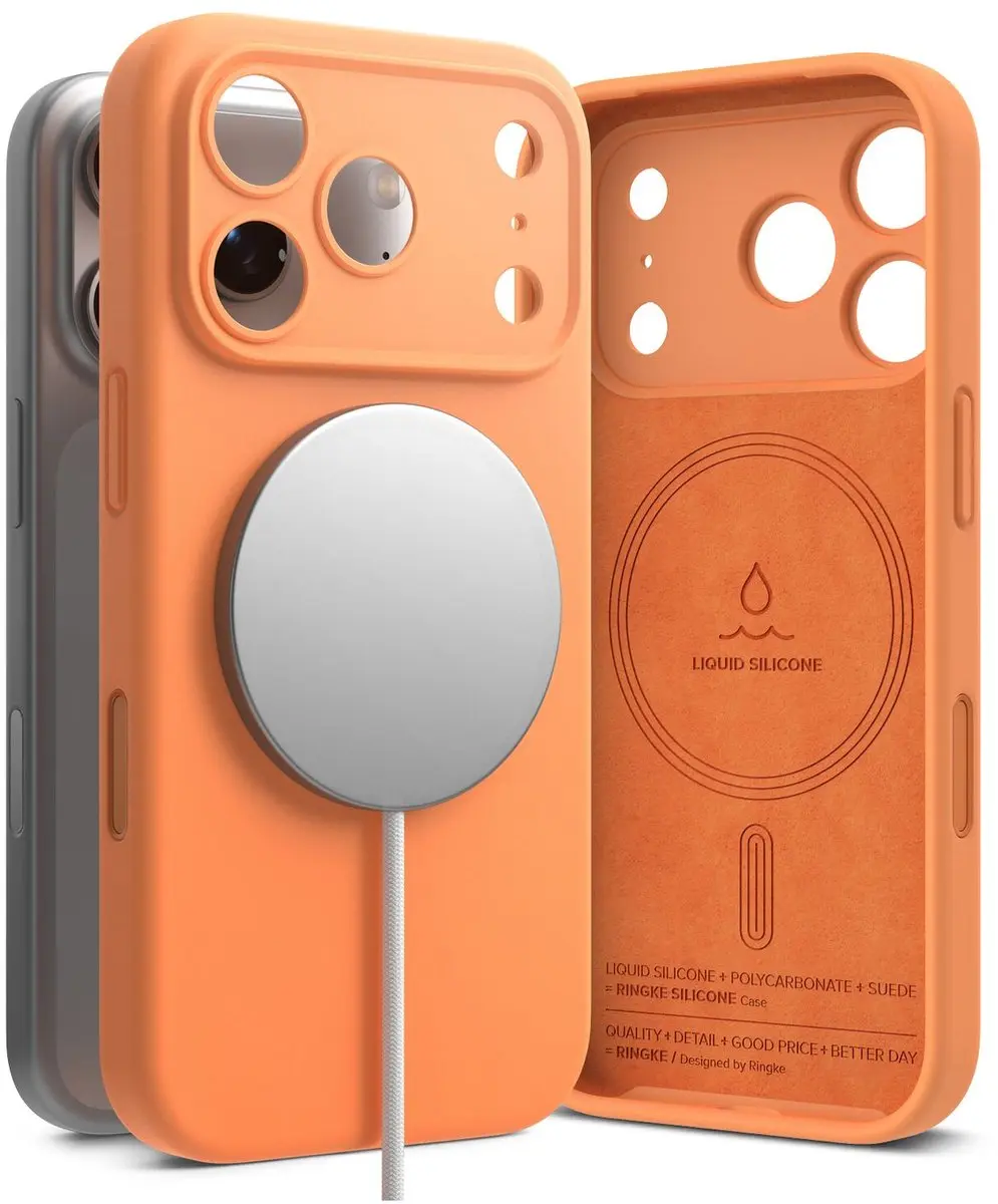 Ringke Silicone MagSafe Hoesje iPhone 17 Pro