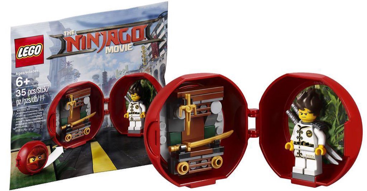 THE LEGO® NINJAGO® MOVIE Kai's Dojo Pod (polybag) - 5004916 verpakt in zakje