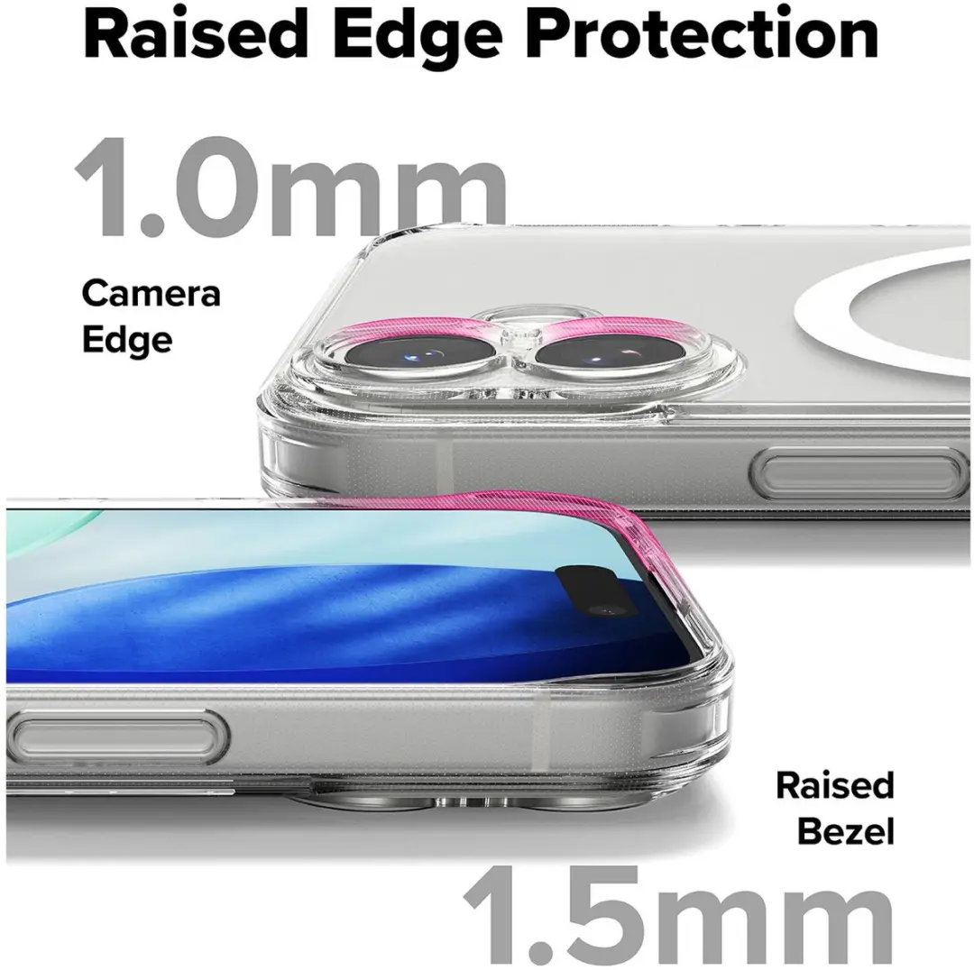 Ringke Fusion Magnetic Hoesje iPhone 17 - Matte Transparant