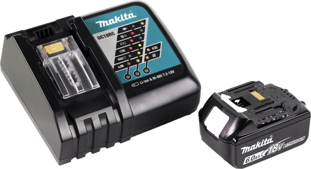 Makita DHR242RG1J Accuklopboormachine 18V SDS-plus - 2.0J - 1x 6.0Ah