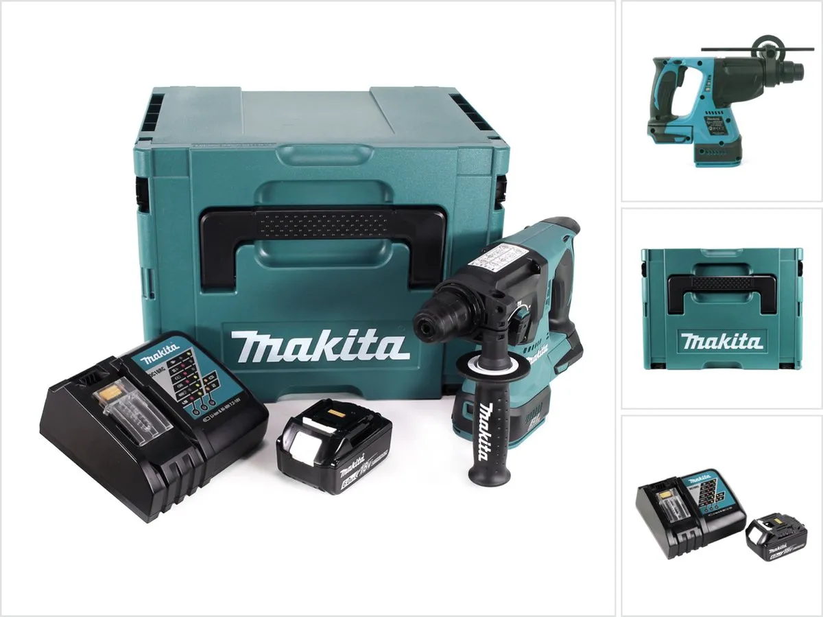 Makita DHR242RG1J Accuklopboormachine 18V SDS-plus