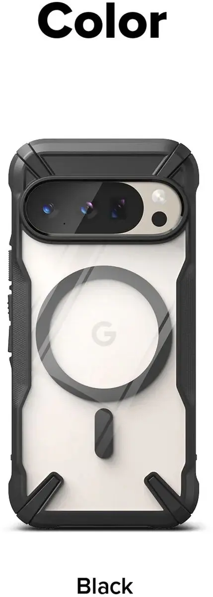 Ringke Fusion X Magnetic Hoesje Google Pixel 10/10 Pro - Zwart