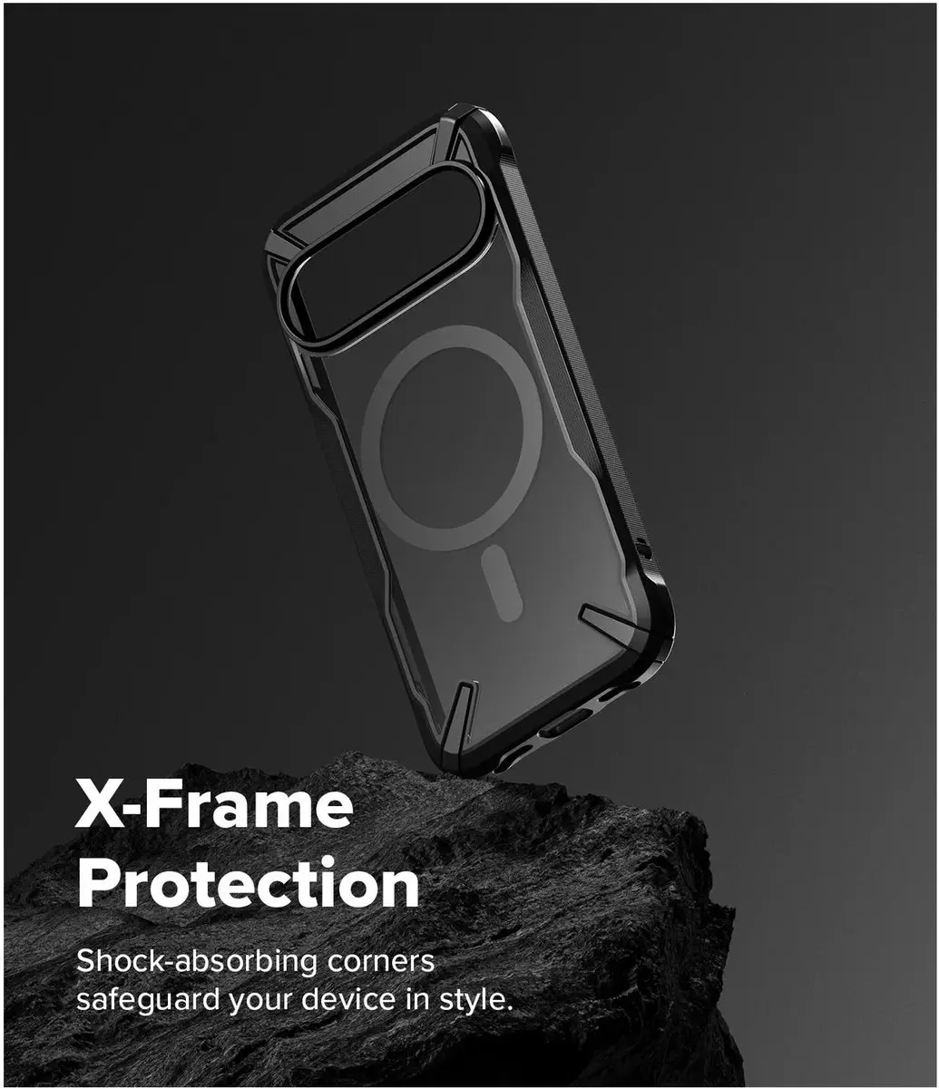 Ringke Fusion X Magnetic Hoesje Google Pixel 10/10 Pro - Zwart