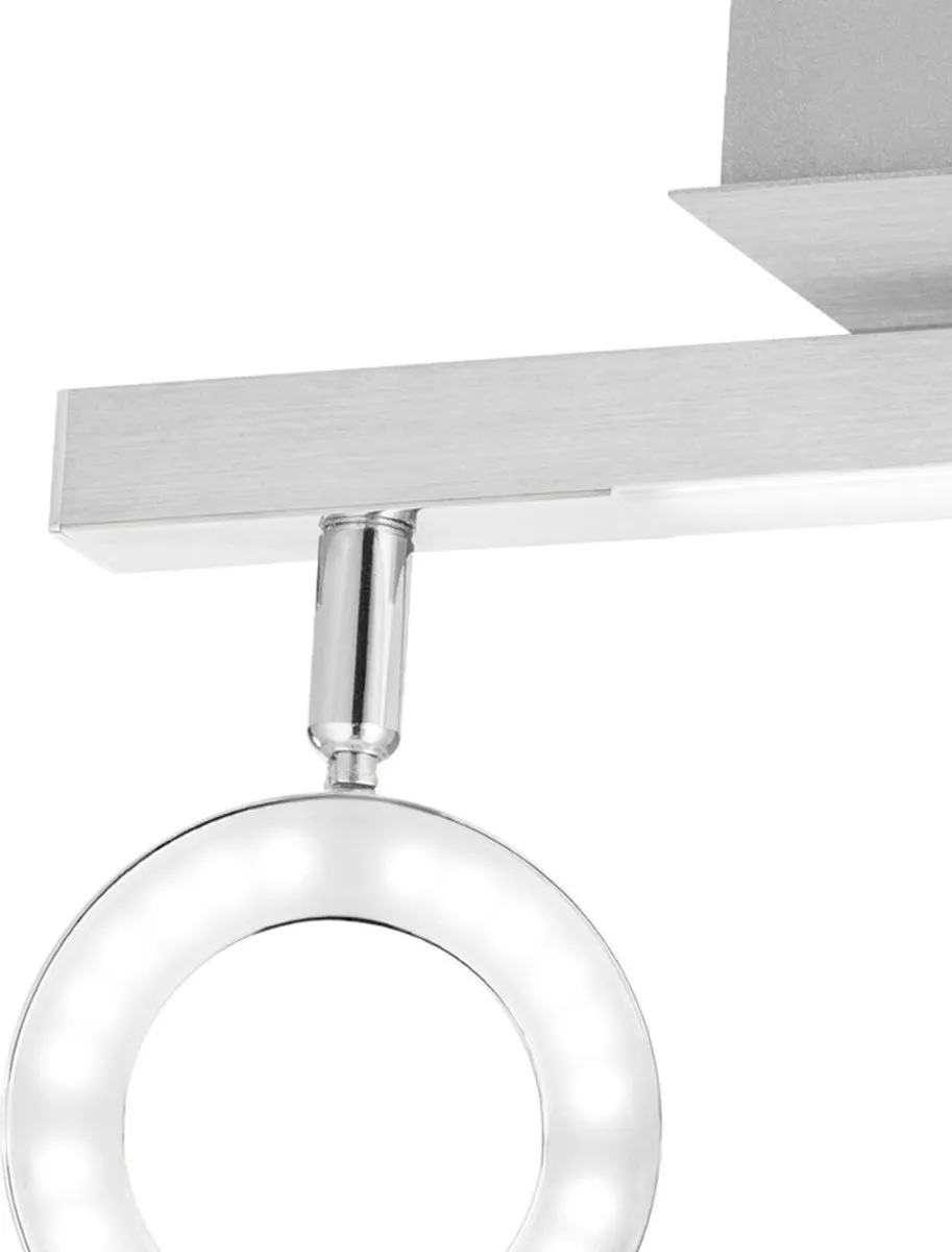 Eglo Cardillio 1 Spot 3 Lichts - Aluminium/Chroom