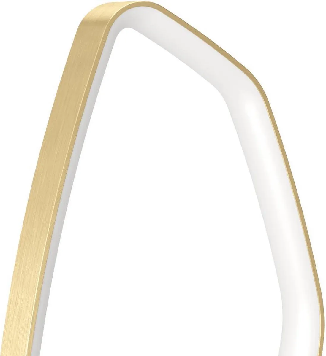 Eglo Vallerosa LED Tafellamp - 42,5 cm - Goud/Wit