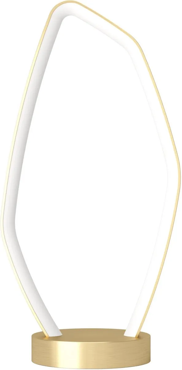 Eglo Vallerosa LED Tafellamp - 42,5 cm - Goud/Wit