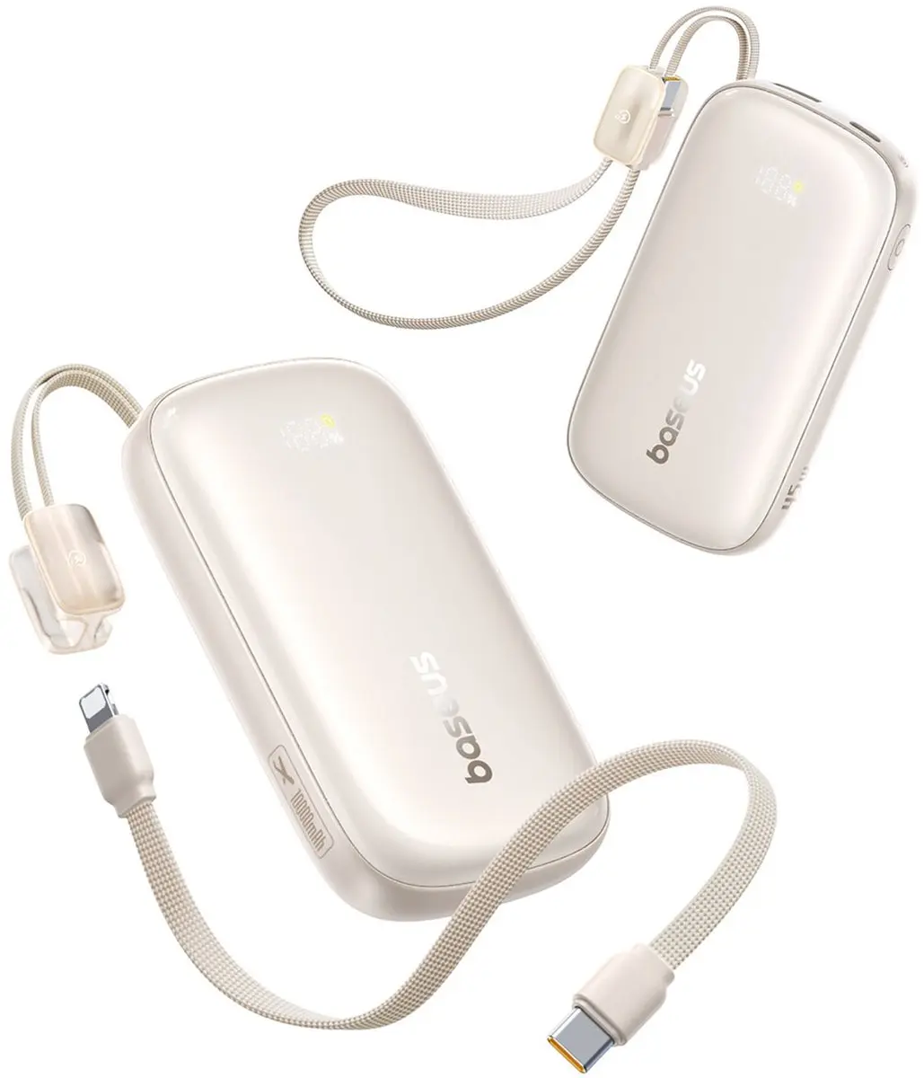 Baseus EnerFill FC21 Qpow 3 Ultra Powerbank 10000mAh - 45W - Tytan
