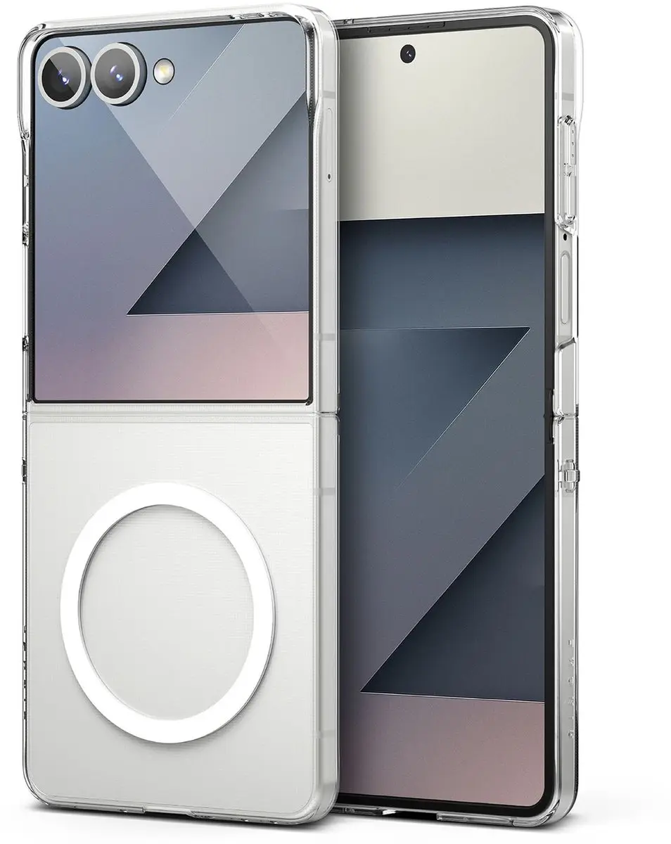 Ringke Slim Magnetic Hoesje Samsung Galaxy Z Flip 7 - Transparant