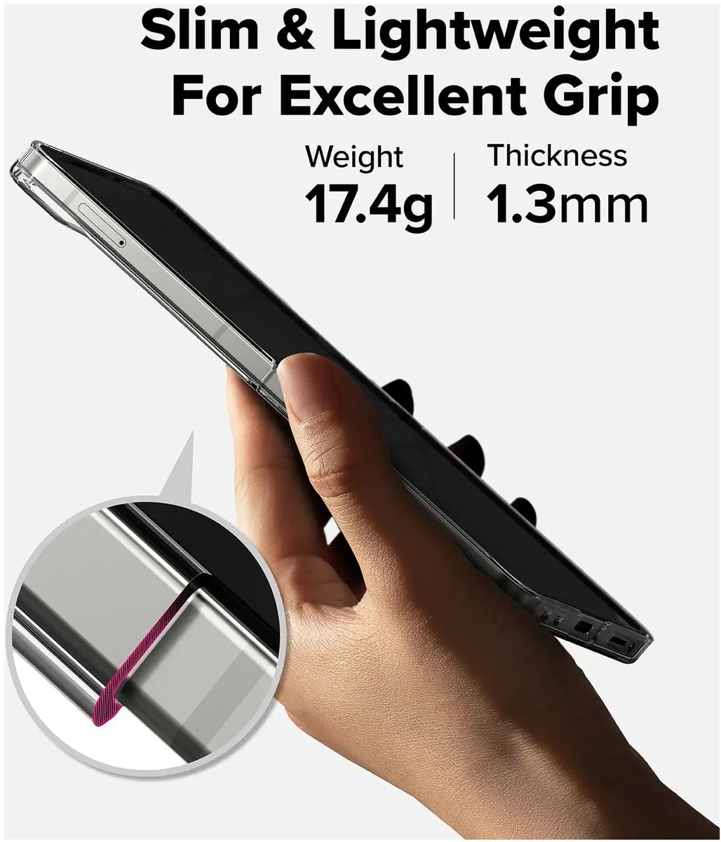 Ringke Slim Magnetic Hoesje Samsung Galaxy Z Flip 7 - Transparant